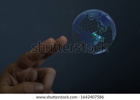 Holding Business World connection digital
