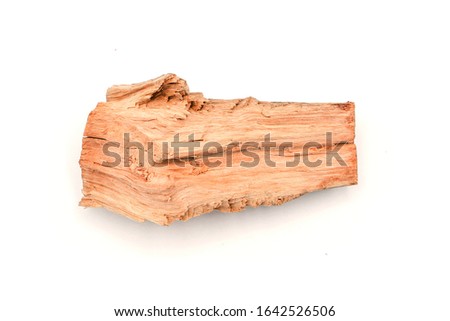 firewood isolated on white background.