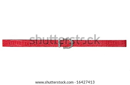red woman belt Royalty-Free Stock Photo #16427413