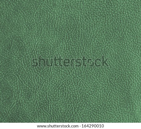 green leather texture closeup 