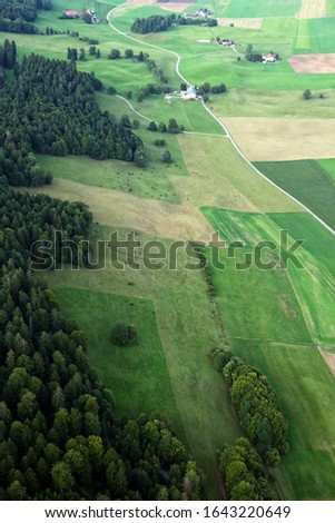 green nature trees landscape outdoor Royalty-Free Stock Photo #1643220649