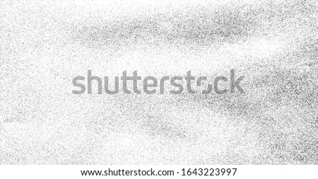 Abstract vector noise vanishing. Subtle grunge texture overlay with fine particles isolated on a white background. EPS10. Royalty-Free Stock Photo #1643223997