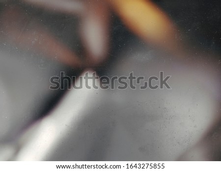 Imitation of the effect of an old photo. Blurred background. Retro wallpaper. Analog photography. redacted. Foto film Royalty-Free Stock Photo #1643275855