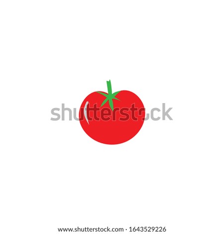 tomato logo vector ilustration template