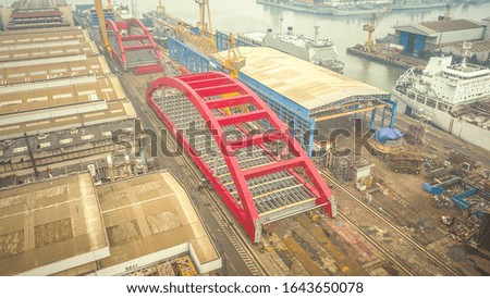 Assembly Steel Bridge Center Span 