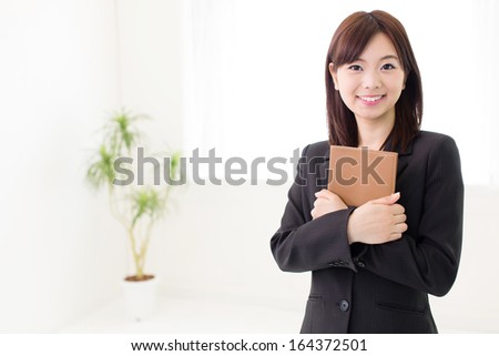 young asian businesswoman in the office