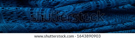 texture, background, design, Blue knitted lace triangular scarf, shawl, autumn winter scarf, hood, wedding accessories Project ideas, designer fashion accessories