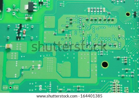 PCB and component on board