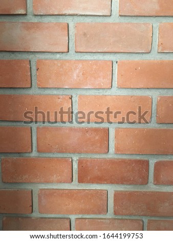 vertical orientation sample for rustic brick cladding