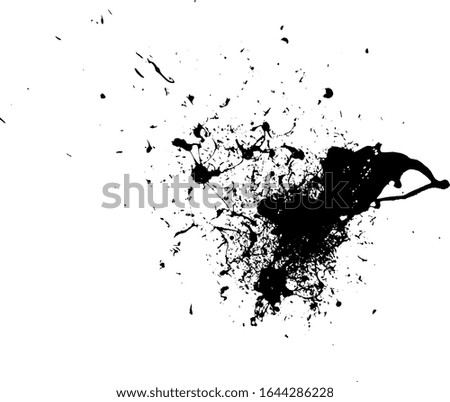 Grunge Distressed Splatter Splash Background