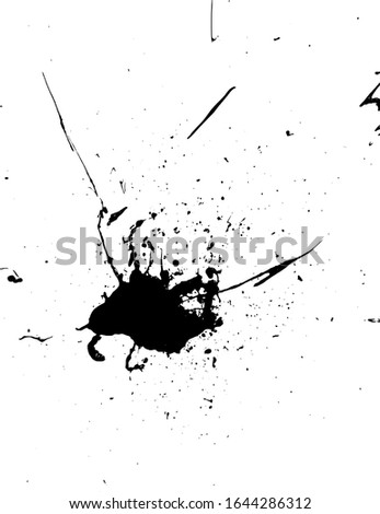 Grunge Distressed Splatter Splash Background