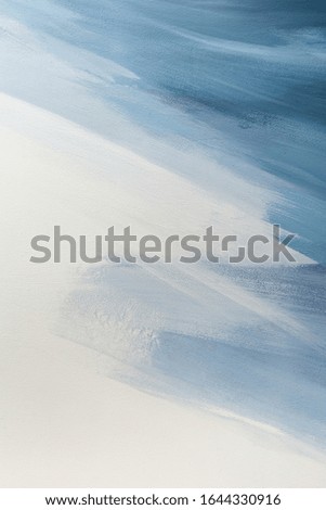 blue and violet strokes on white background