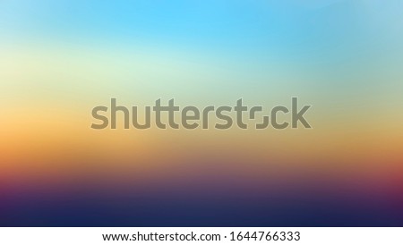 Gradient of morning sky tone. Blurred morning sky tone background for bacdrop, product display and web design.