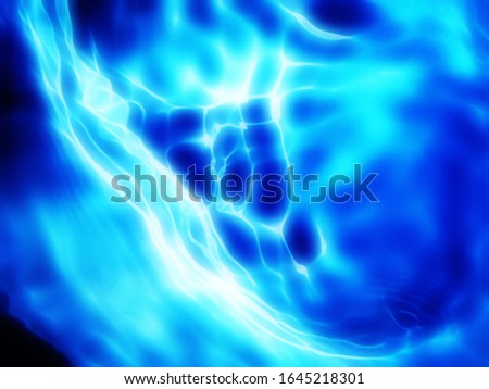 The​ abstract​ of​ surface blue​ water​ in​ the​ swimming​ pool​ reflected​ with​ sunlight​ for​ background. Blue water​ texture for​ background​