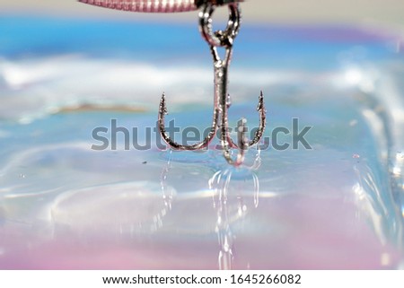 Water drops photographed with higspeed flashes and dropper in the studio                           