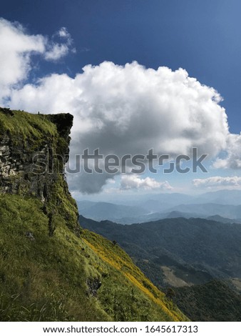 Mountain Cliff in Northern Thailand