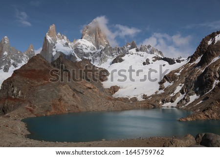 This is Mt Fitzroy in Patagonia.