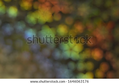 Blurred multicolored abstract shiny background.  bokeh