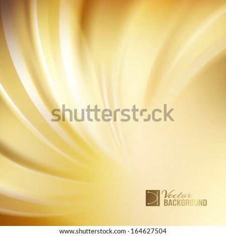 Orange abstract swirl. Vector illustration Royalty-Free Stock Photo #164627504