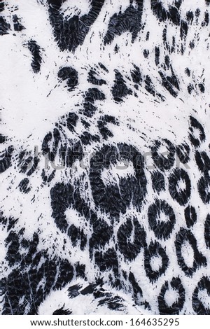 texture of textiles leopard