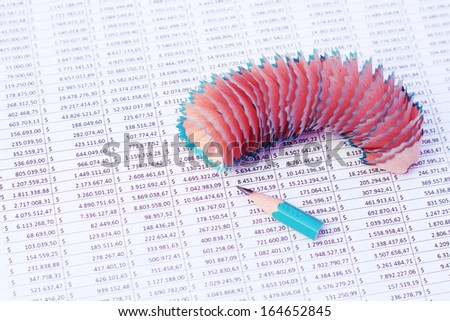 Spiral Pencil Rubbish on balance sheet