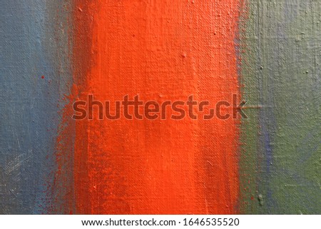 Abstract background texture, oil on canvas.