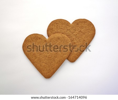 homemade heart shaped cookies 