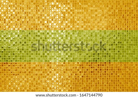 Elegant Mosaic Wall Surface Background
