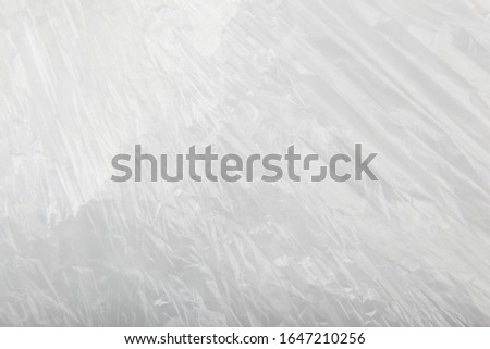 Close-Up Of Empty Plastic Bag Background