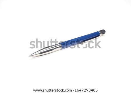 pen isolated on white background with copy space for your text
