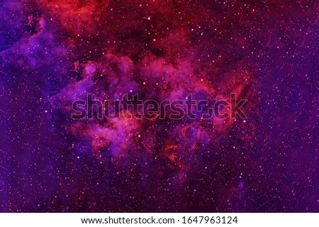 Beautiful space, a cluster of stars and galaxies. Elements of this image were furnished by NASA.