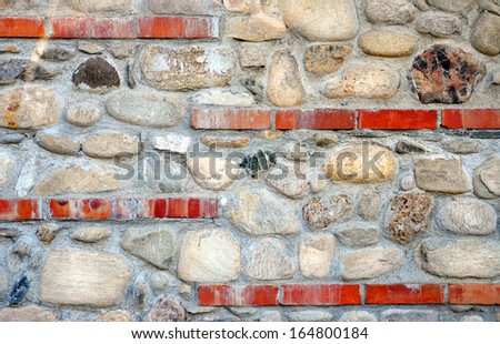 abstract background with stone wall 