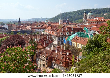View of Prague old town, Czech Republic 