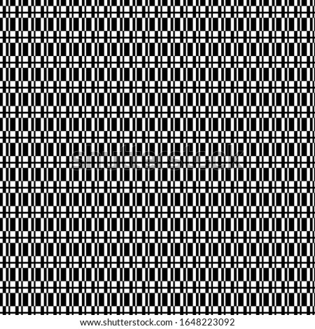 Multiple rectangle black and white line up pattern background