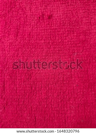 Red carpet texture with detail photo and high resolution 
