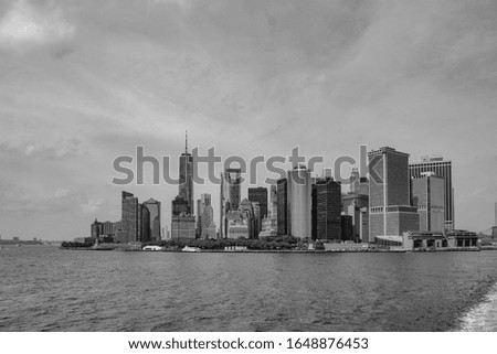 Black and White Photo of NYC