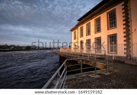 Limerick City river view photo