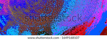 Black Popular Texture. Blue Textile Texture. Red Cotton Element. Yellow Wet Decor. Violet Messy Graffiti. Sea Drawn Print. Exotic Artwork. Watercolor Illustration.