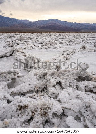 Badwater Basin at Death Valley National Park, California, USA