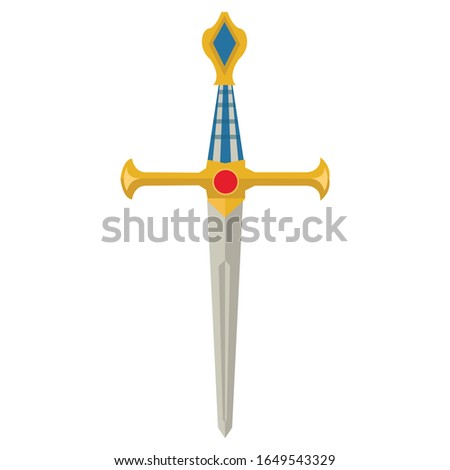 King and queen icons simple Illustration. Clip Art vector.
