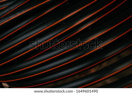 Close up image of rubber tube surface background.