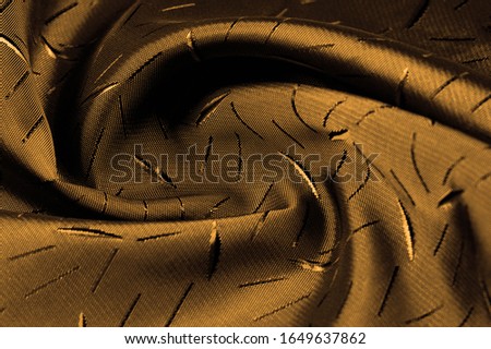 Textured, background, Drawing, yellow brown silk fabric. This silk fabric has design Perfect for accents on design, wallpaper and home decor. Colors include shades of brown.