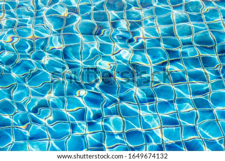 Abstract surface pool water texture for background