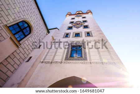the old city hall of munich - bavaria - germany
