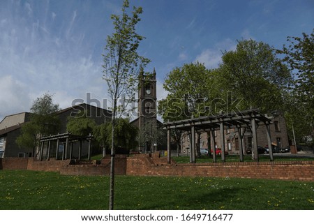 picture of random church in schottland