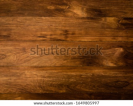 Grain timber wooden texture background with space for work. Top view