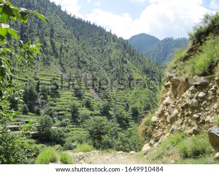Beautiful Picture of Swat KPK  Pakistan Village Madyan Bashigram