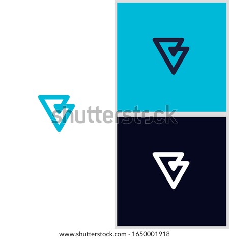 letter b logo design vector icon