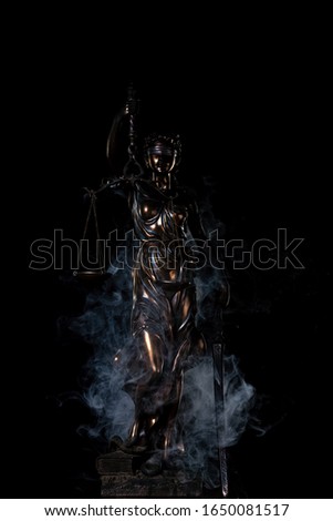 Goddess of Justice and Laws