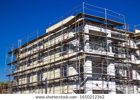 Multi Story Residential Building Under Construction